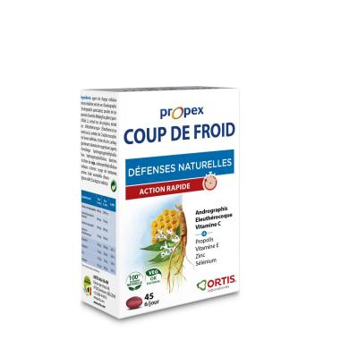 ORTIS Propex Coup de Froid Compl&eacute;ment Alimentaire 45 Comprim&eacute;s