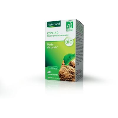 Compl&eacute;ment Alimentaire Konjac Naturland - La Boite De 150 - 88g