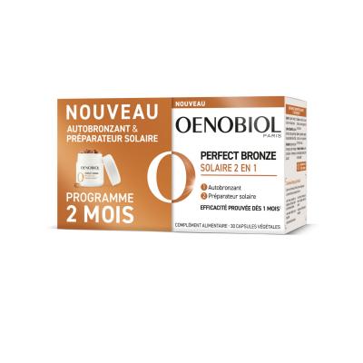 Oenobiol Perfect Bronze Solaire 2 en 1 2x30 Capsules