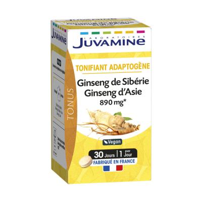 Juvamine Ginseng Max Vitalit&eacute; 30 Comprim&eacute;s - Pot 30 comprim&eacute;s