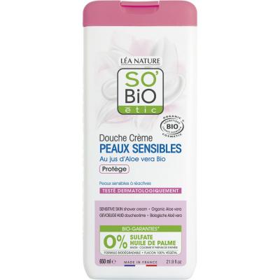 So Bio Etic Aloe Vera Protective Sensitive Skin Shower Gel 650ml
