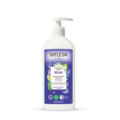 Gel Douche 400ml Aroma Shower Relax Tous Types de Peaux Weleda
