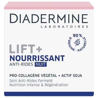 Cr&egrave;me Visage Nuit Anti-rides Diadermine - Le Pot De 50 Ml