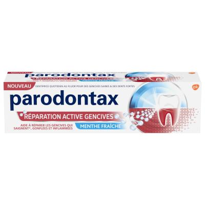 Parodontax Dentifrice R&eacute;paration Gencives Menthe Fra&icirc;che 75ml
