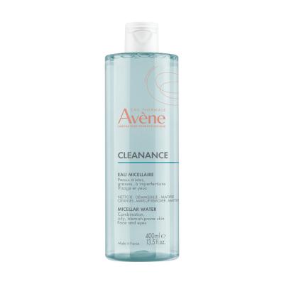 Eau Micellaire Nettoyante Matifiante 400ml Cleanance Av&egrave;ne