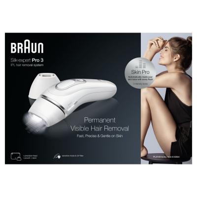 Epilateur Lumi&egrave;re Puls&eacute;e Silk Expert Pro 3 - Pl3133 - Braun