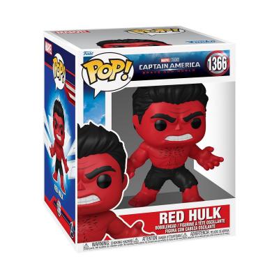 Figurine Pop Captain America Brave New World Red Hulk Rouge et Noir