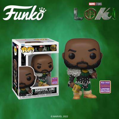 Funko Marvel Loki Pop! Deluxe Vinyl Figure Boastful Loki 9 Cm Vert