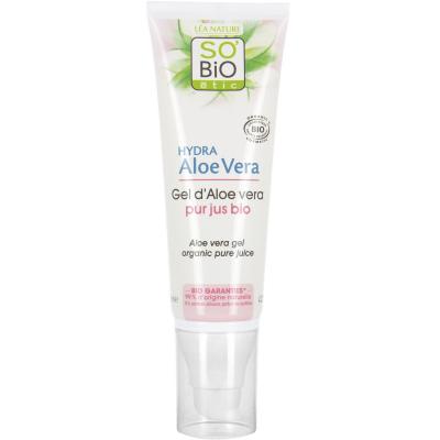 Gel Cr&egrave;me Au Jus D'aloe Vera Bio So'bio Etic - Le Tube De 125 Ml