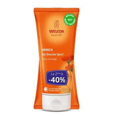 Gel Douche Sport Arnica Weleda - Le Lot De 2 Gels Douche De 200ml