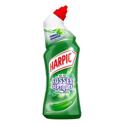Gel Wc Fosses Septiques Menthe Harpic - Le Flacon De 750 Ml