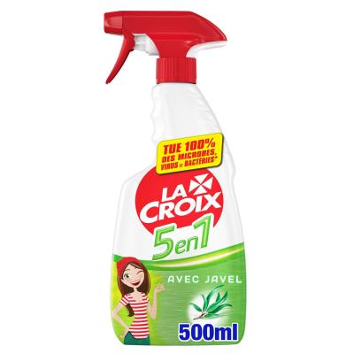 Javel d&eacute;sinfectant la croix 5 en 1 - spray de 500 ml - la croix