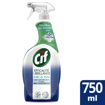 Nettoyant M&eacute;nager Salle De Bain Cif - Le Spray De 750ml