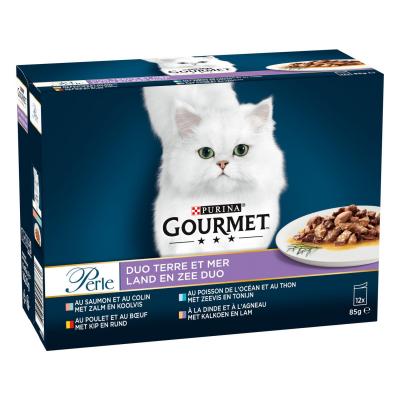 Lot mixte Gourmet Perle 12 x 85 g - Duo