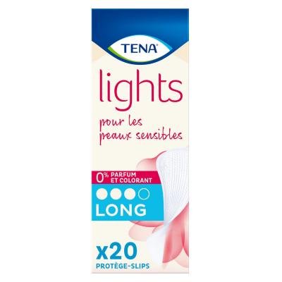 Tena - Tena Lights Sensitive Long Prot&egrave;ge-slips &ndash; 20 pi&egrave;ces