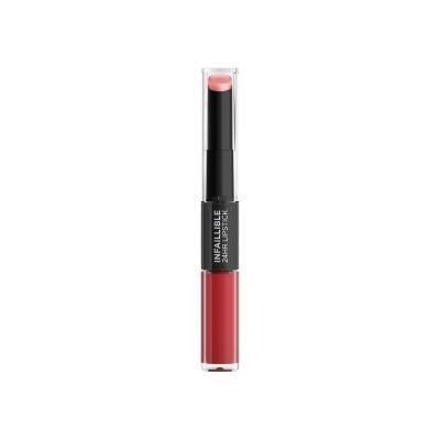 L'Or&eacute;al Paris Infaillible Rouge &agrave; L&egrave;vres Duo 24H 501 Timeless Red