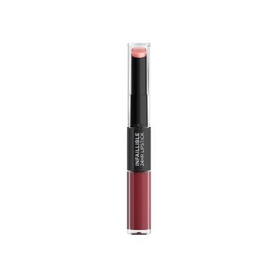 L'Or&eacute;al Paris Infaillible Rouge &agrave; L&egrave;vres Duo 24H 502 Red to Stay
