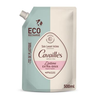 Rog&eacute; Cavaill&egrave;s Soin Lavant Intime Extra-Doux &Eacute;co-Recharge 500 ml