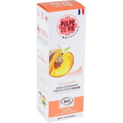 Cr&egrave;me De Jour Bio Hydratante "Caresse Velout&eacute;e" - Pulpe de Vie
