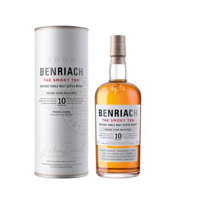 Scotch whisky &eacute;cossais single malt The Smoky Ten 46% 10 ans