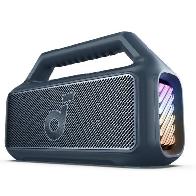 Haut-parleurs bluetooth portables soundcore boom 2 bleu 80 w