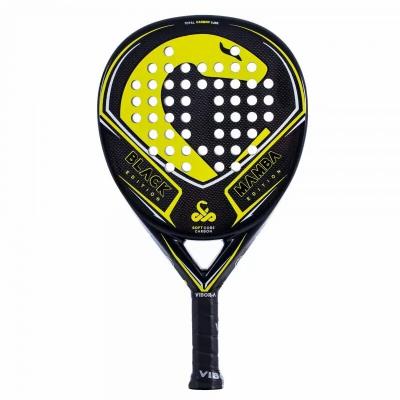 Raquette De Padel Vibor-A Mamba Advanced Noir Jaune Carbone