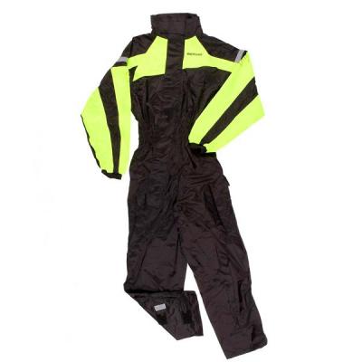 Combinaison de Pluie Bering Iwaki Noir-Fluo -
