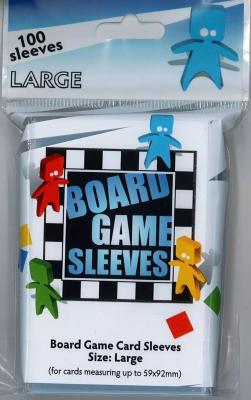 Set de 100 prot&egrave;ges cartes Arcane Tinmen pour Jeux de Plateaux Large