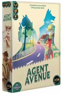 Jeu de cartes IELLO Agent Avenue Division M bluff tactique