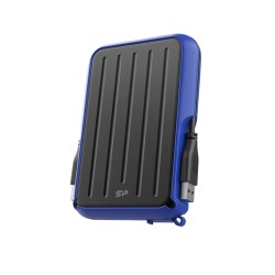 SILICON POWER Armor A66 - Disque dur - 5 To - externe (portable) - 2.5 pouces - USB 3.2 Gen 1 - bleu 