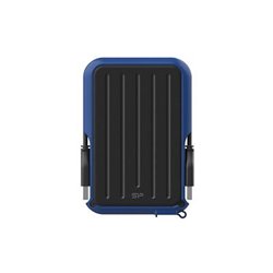 SILICON POWER Armor A66 - Disque dur - 2 To - externe (portable) - USB 3.2 Gen 1 - Noir/bleu 