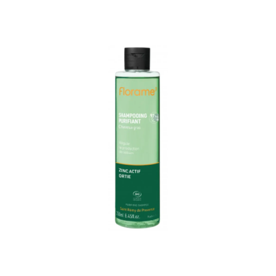 Florame Shampoing Purifiant Cheveux Gras Bio 250 ml - Flacon 250 ml