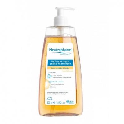 Neutraderm Gel douche surgras dermo-protecteur 500 ml.