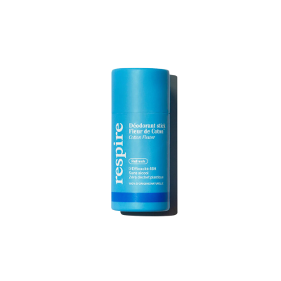 Respire Recharge D&eacute;odorant Stick Fleur De Coton 50g