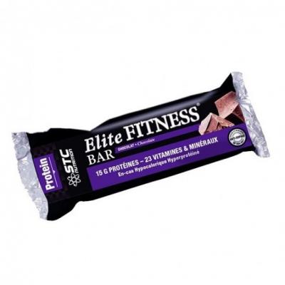 Stc nutrition elite fitness barre hypocalorique vanille 5x45g