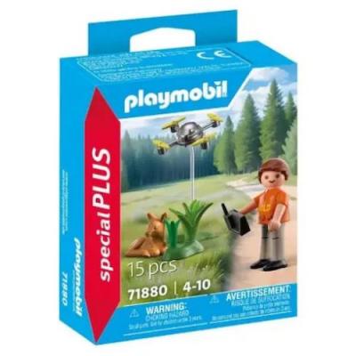 Playmobil Special Plus 71880 - Sauvetage D'un Faon Par Un Drone