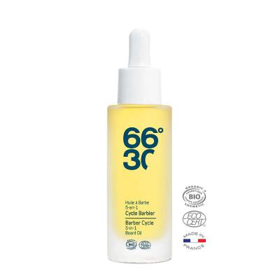 Huile &agrave; barbe 5-en-1 BIO Multicolore 66&deg;30