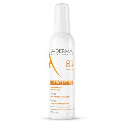 A-derma Protect Spray 50+ 200ml Blanc Homme