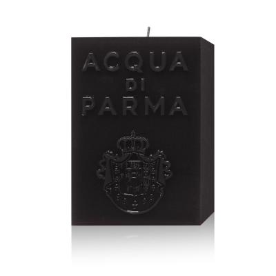 Bougie parfum&eacute;e cube 11 amber black acqua di parma
