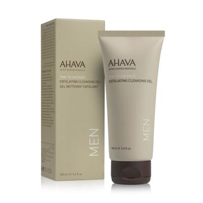 AHAVA Time To Energize MEN Exfoliating Cleansing Gel 100 ml