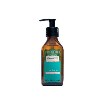 Arganicare - S&eacute;rum capillaire r&eacute;parateur cheveux secs et ab&icirc;m&eacute;s - 100ml
