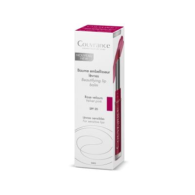 Av&egrave;ne COUVRANCE - Baume Embellisseur L&egrave;vres Rose Velours, 10g