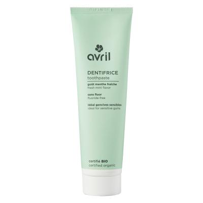 Avril Corps Dentifrice Go&ucirc;t Menthe Fra&icirc;che Bio 100ml