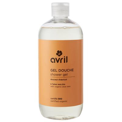 Avril Gel Douche Abricot Amande Bio 500ml