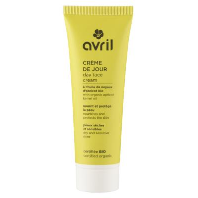 Avril Cr&egrave;me de Jour Bio Peaux S&egrave;ches et Sensibles 50ml
