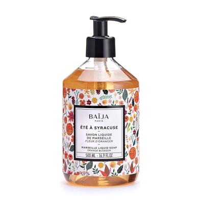 Savon Liquide de Marseille &Eacute;t&eacute; &agrave; Syracuse Fleur d&acute;Oranger - Ba&iuml;ja