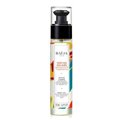 Ba&iuml;ja Huile Corps Vertige Solaire Bergamote Tub&eacute;reuse 50ml