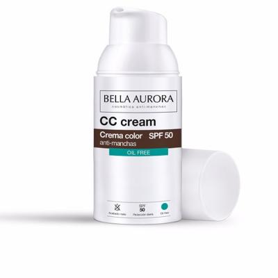 Bella Aurora CC Cr&egrave;me Anti-Taches Oil Free SPF 50+ 30 ml