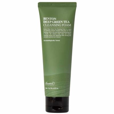 Benton - BENTON Deep Green Tea Cleansing Foam Mousse nettoyante 120 g