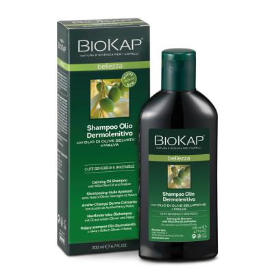 Bios Line 70756 Biokap Shampooing Huile Dermol&eacute;niente, 200 ml